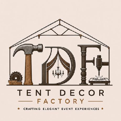 Tent decore logo