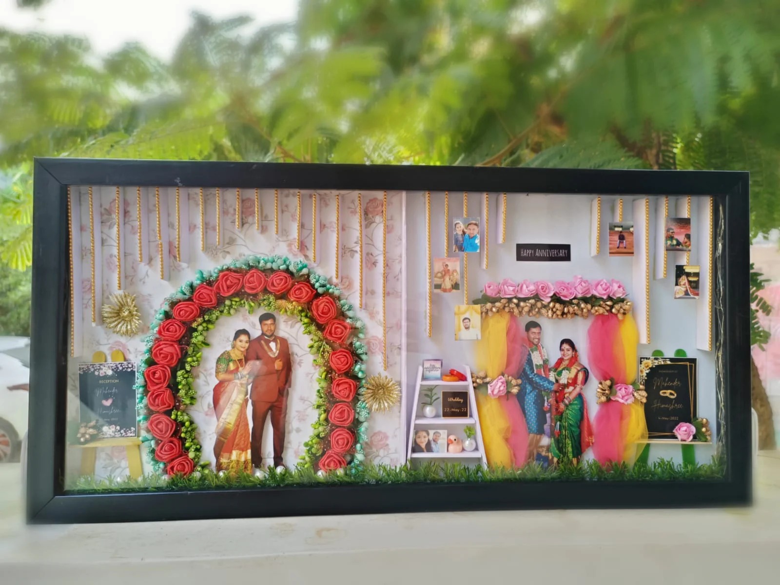 Wedding photo backdrop concept - Wedding decor concept